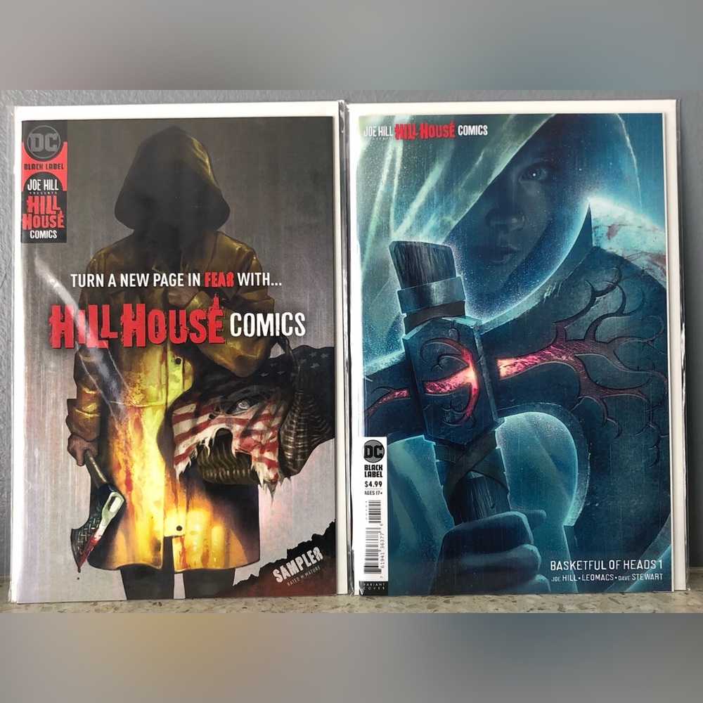 Basketful of Heads 1  Covers A,B Comics Lot